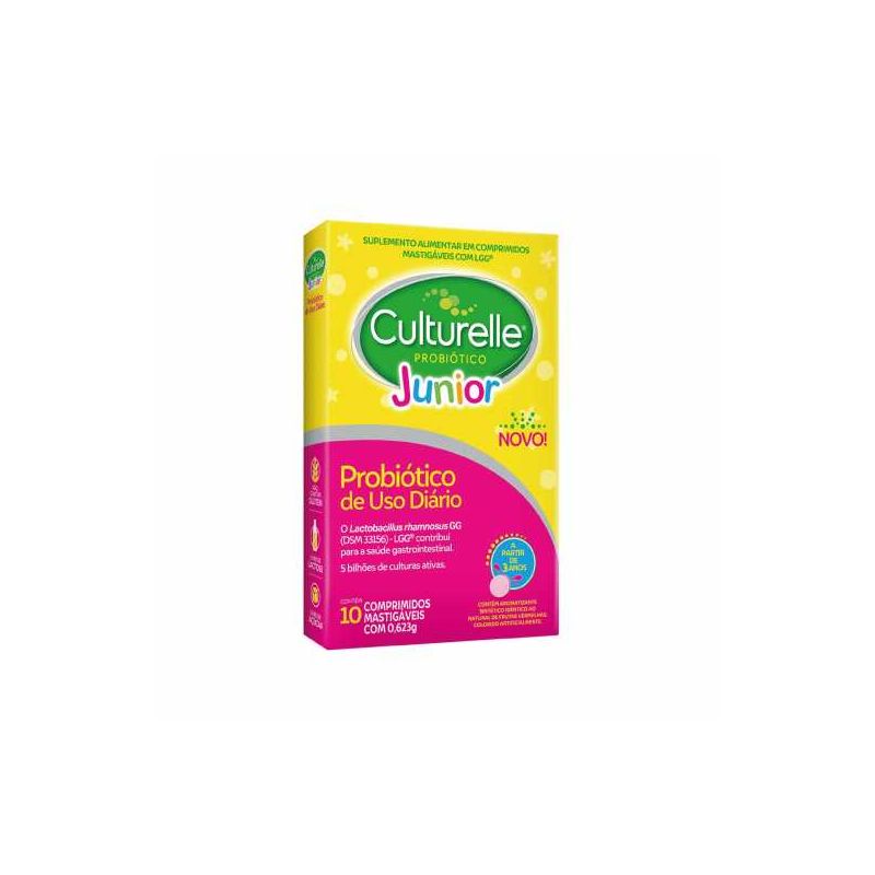 CULTURELLE  PROBIÓTICO JUNIOR COM 10 COMPRIMIDOS 