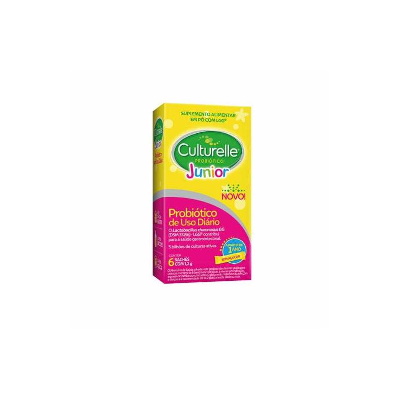 CULTURELLE PROBIOTICO JUNIOR COM 6 SACHES