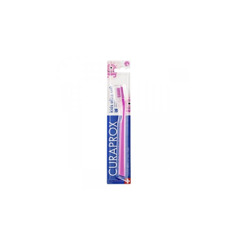ESCOVA DENTAL CURAPROX KIDS SOFT  DE 4-12 ANOS
