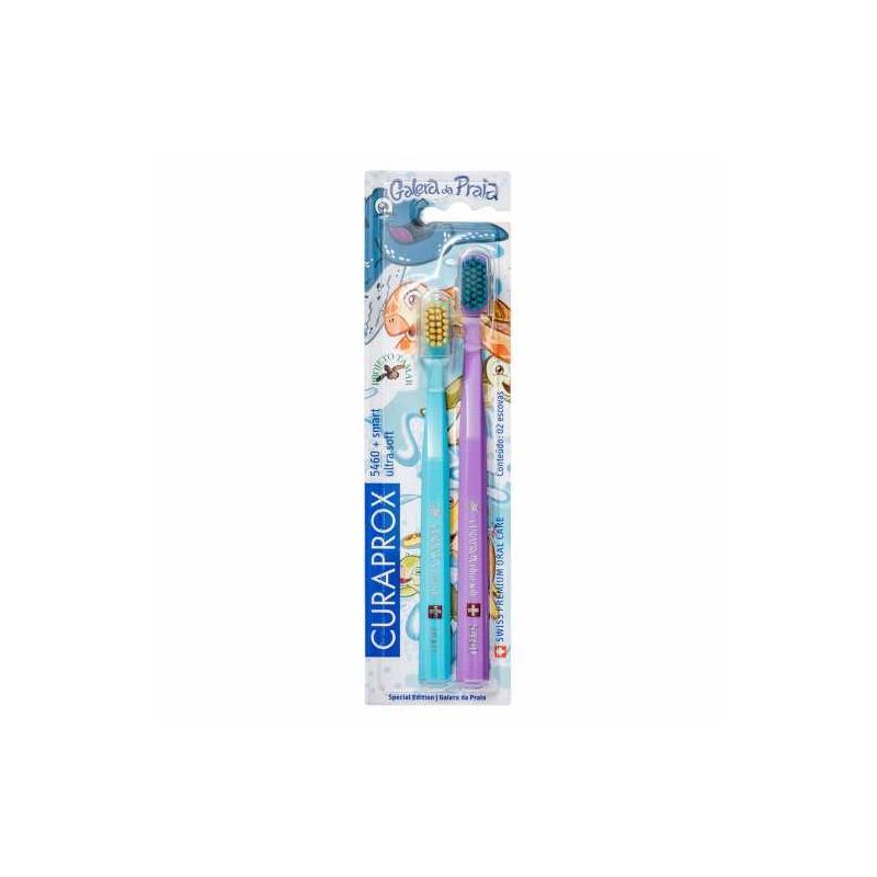 ESCOVA DENTAL CURAPROX 5460+SMART ULTRA SOFT UNIDADE