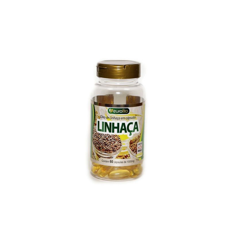 ÓLEO DE LINHAÇA COM 60 CAPSULAS