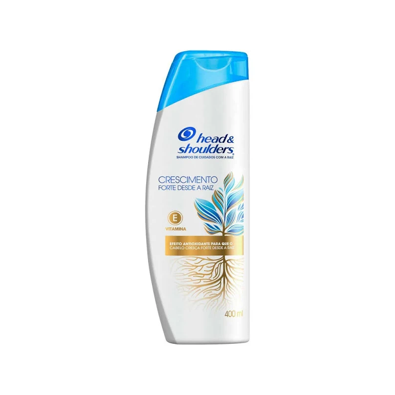 SHAMPOO HEAD & SHOULDERS CRESCIMENTO FORTE DESDE A RAIZ400ML