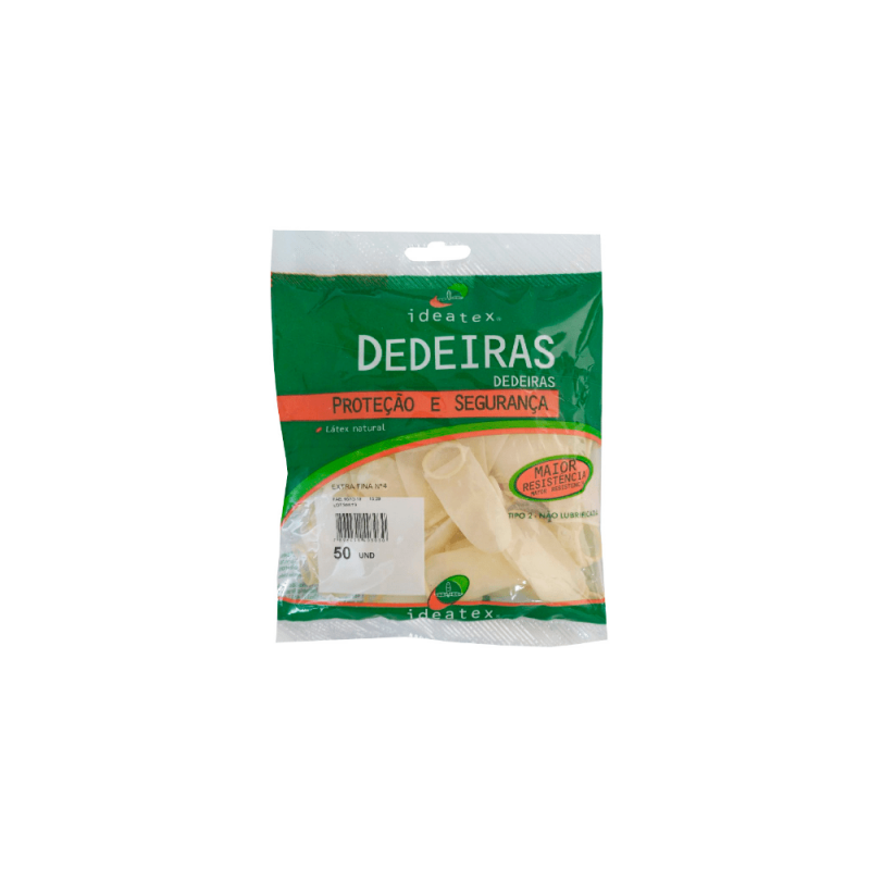 DEDEIRA IDEATEX EXTRA FINA COM 50 UNIDADES