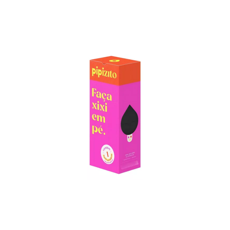PIPIZITO FUNIL URINARIO REUTILIZAVEL  PRETO