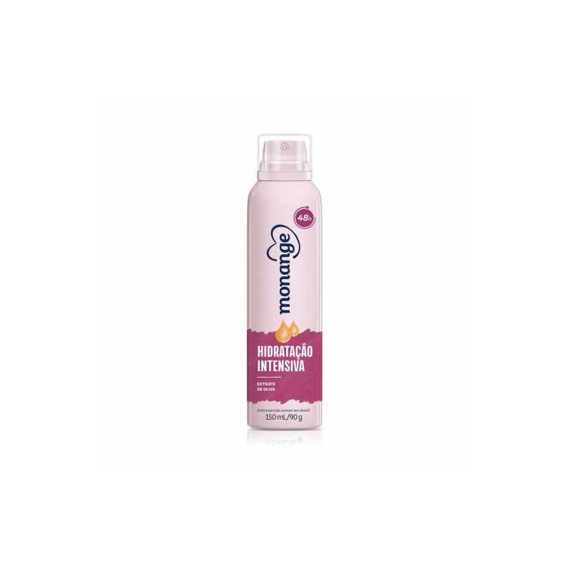 DESODORANTE AEROSOL MONANGE HIDRATAÇÃO INTENSIVA 150ML