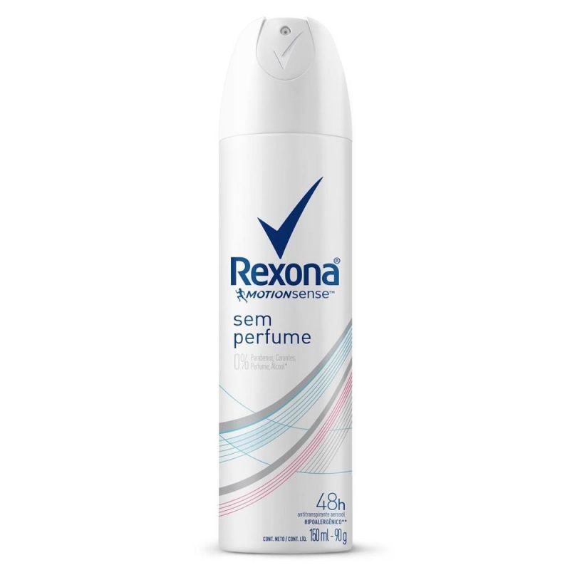 DESODORANTE AEROSOL  REXONA SEM PERFUME 150ML