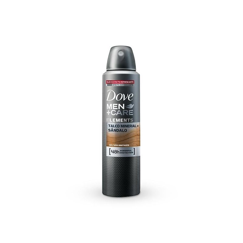 DESODORANTE AEROSOL DOVE MEN+CARE TALCO MINERAL 150ML