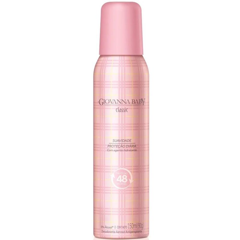 DESODORANTE AEROSOL GIOVANNA BABY CLASSIC 150ML