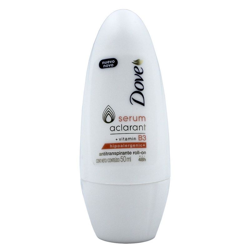 DESODORANTE ROLL-ON DOVE SERUM ACLARANT VITAMINA B3 50ML