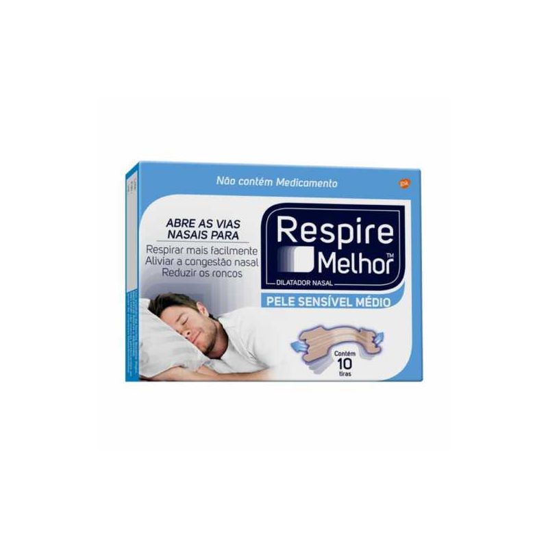 RESPIRE MELHOR PELE SENSÍVEL MÉDIO