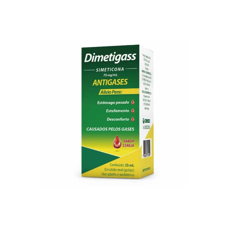 DIMETIGASS 75MG COM 15ML