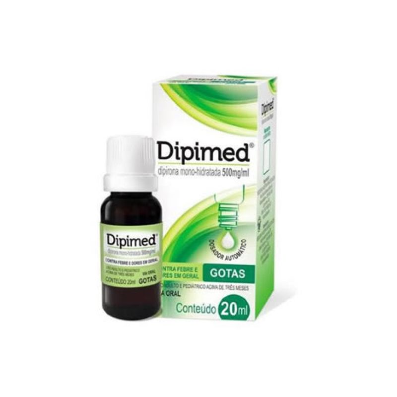 DIPIMED GOTAS  500MG COM 20ML