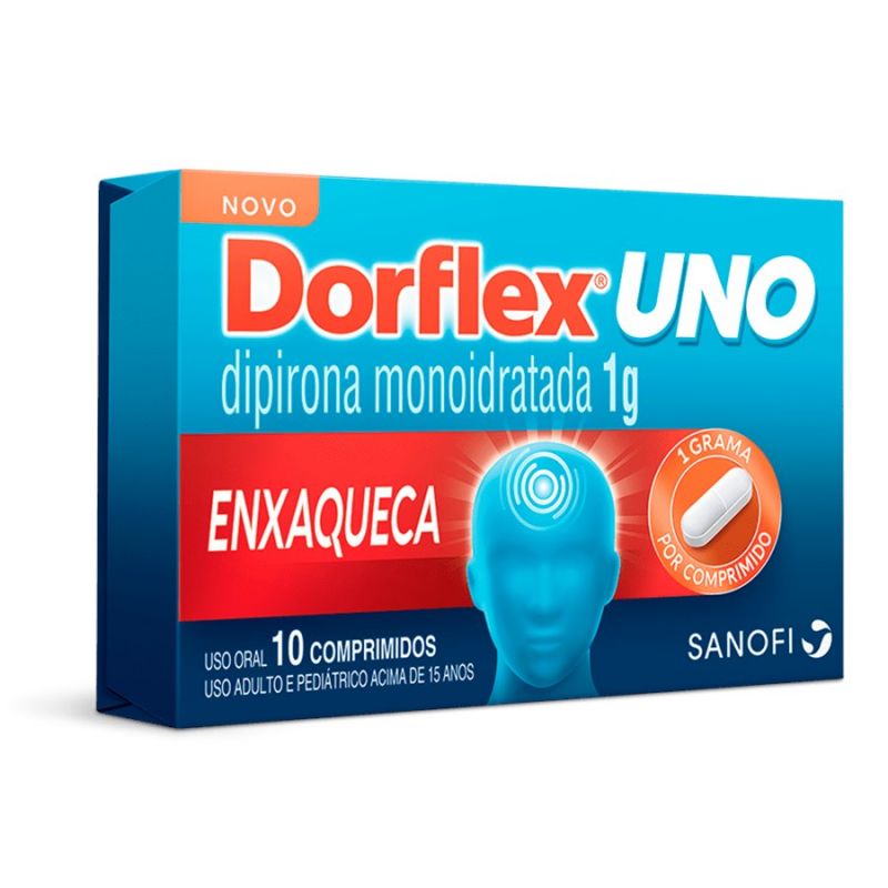 DORFLEX UNO 1G COM 10 COMPRIMIDOS