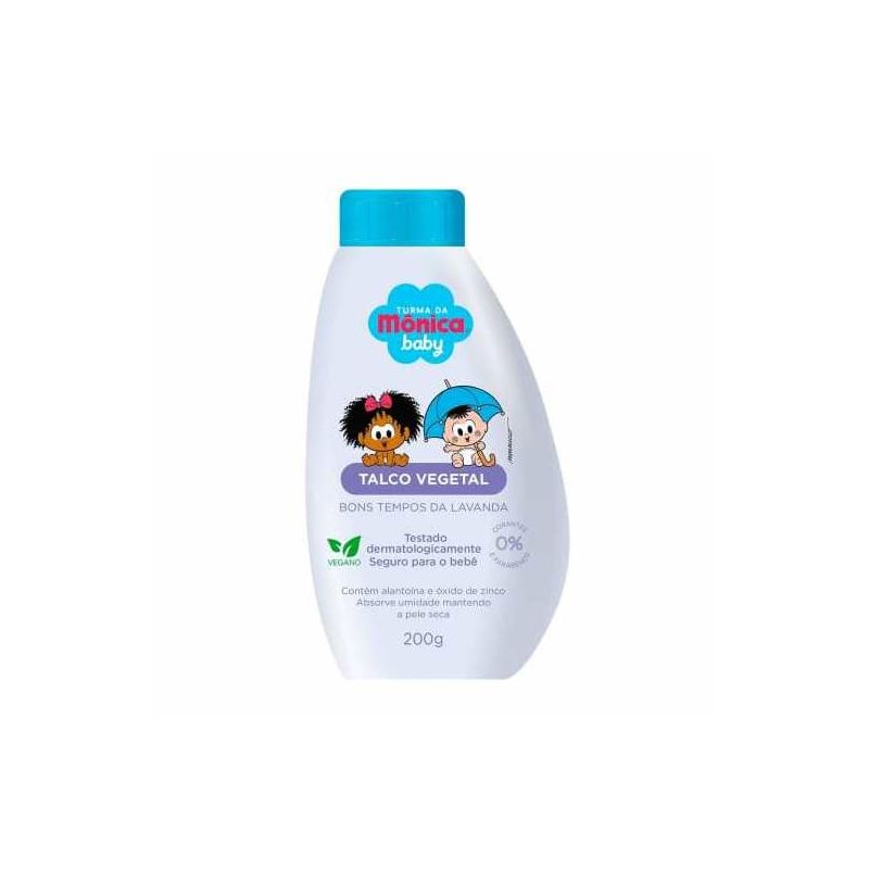 TALCO TURMA DA MONICA BABY LAVANDA 200ML