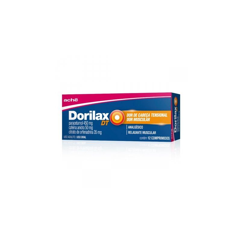 DORILAX DT 450+50+35MG COM  12 COMPRIMIDOS 