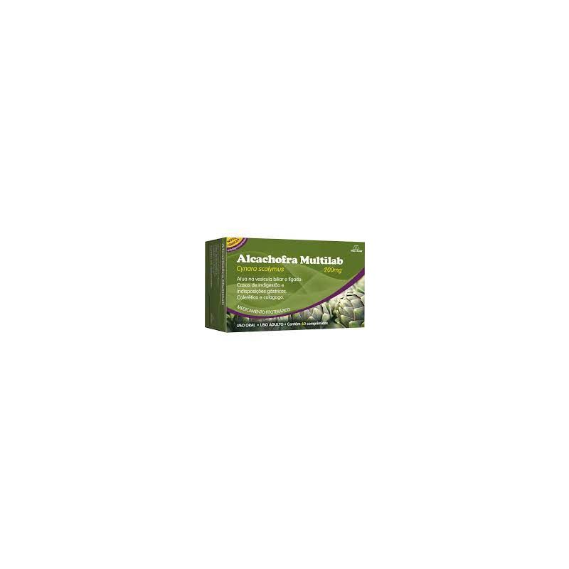 ALCACHOFRA 200MG COM  60 COMPRIMIDOS-MULTILAB-