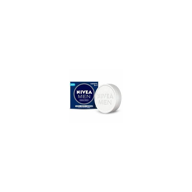 SABONETE EM BARRA NIVEA MEN ORIGINAL 3 EM 1 90G