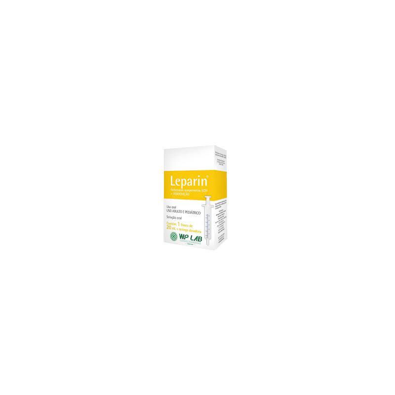 LEPARIN SOLUÇÃO ORAL GOTAS COM 20ML