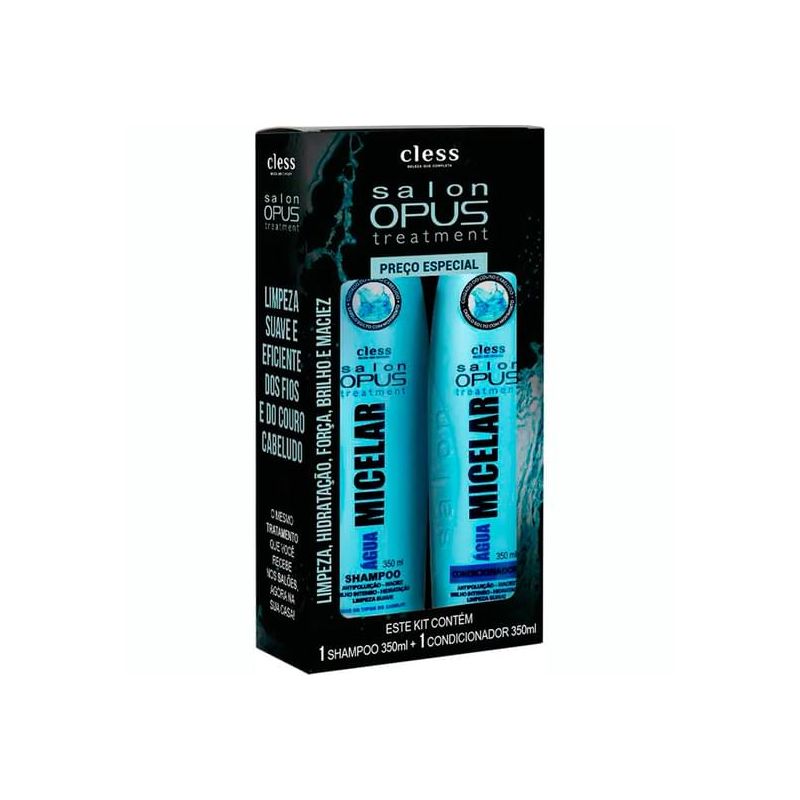 KIT SALON OPUS SH+COND 350ML MICELAR