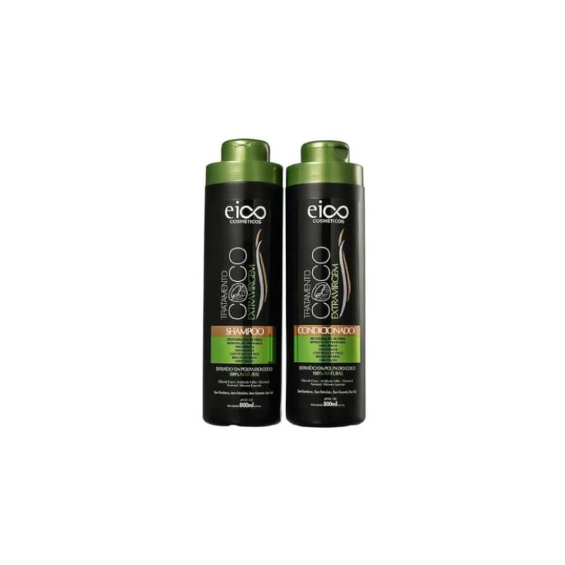 KIT SH+COND.EICO 800ML OLEO DE COCO