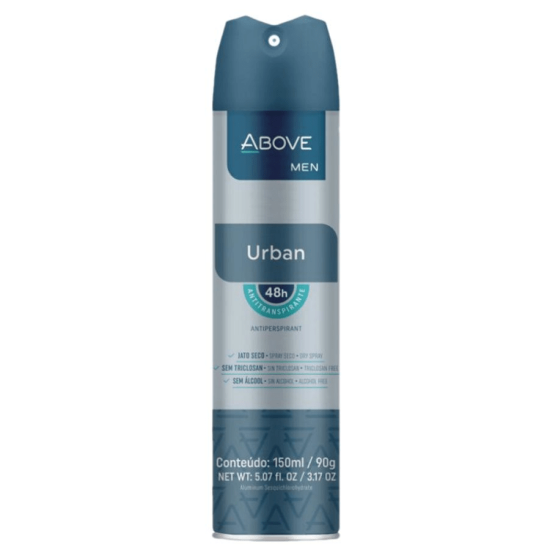DESODORANTE AEROSOL ABOVE MEN URBAN 150ML