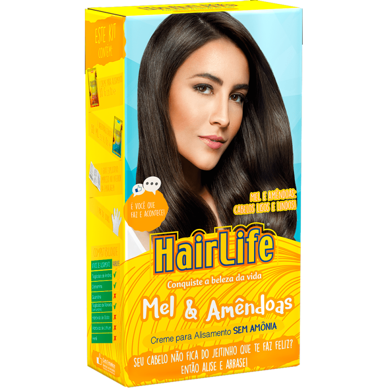 ALIS HAIR LIFE 180GR MEL E AMENDOAS