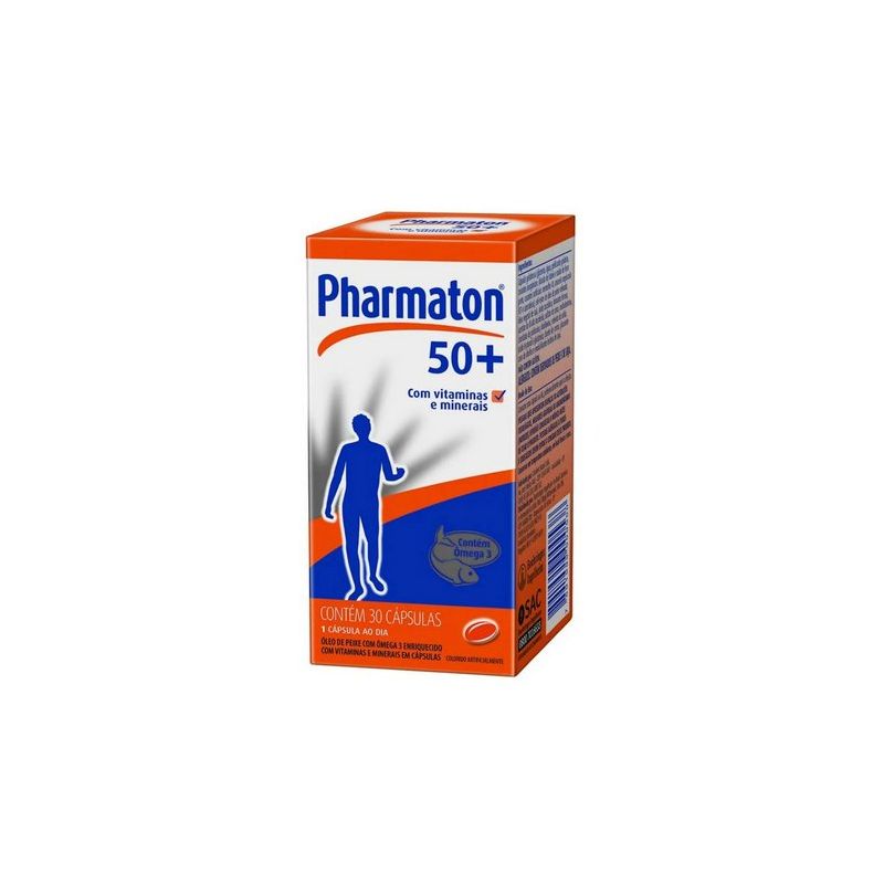 PHARMATON 50+ COM 30 CÁPSULAS