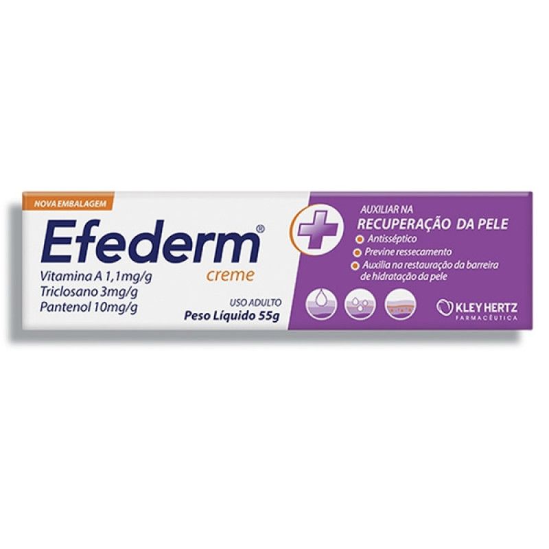 EFEDERM CREME PROTETOR  COM 55 GRAMAS-KLEY HERTZ-