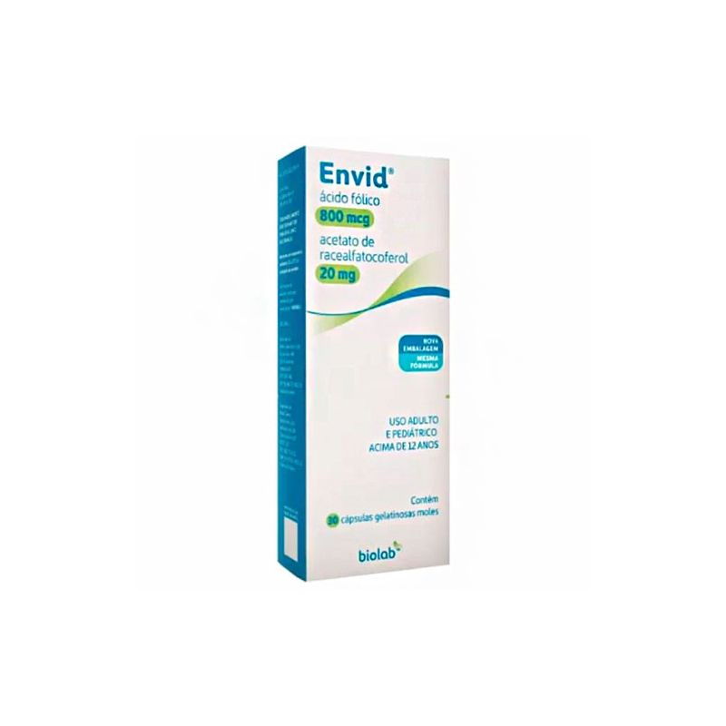 ENVID COM 30 CAPSULAS GELATINOSAS