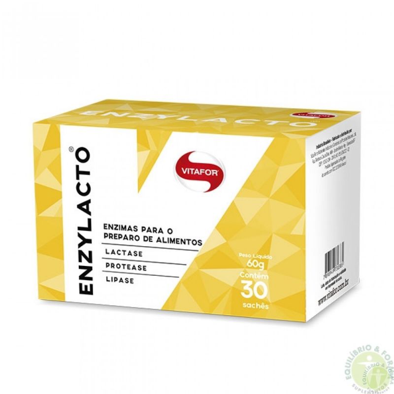 ENZYLACTO COM 30 SACHÊS 2G CADA