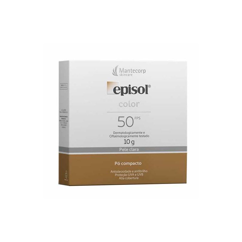 EPISOL COLOR FPS 50 PELE CLARA 10G 
