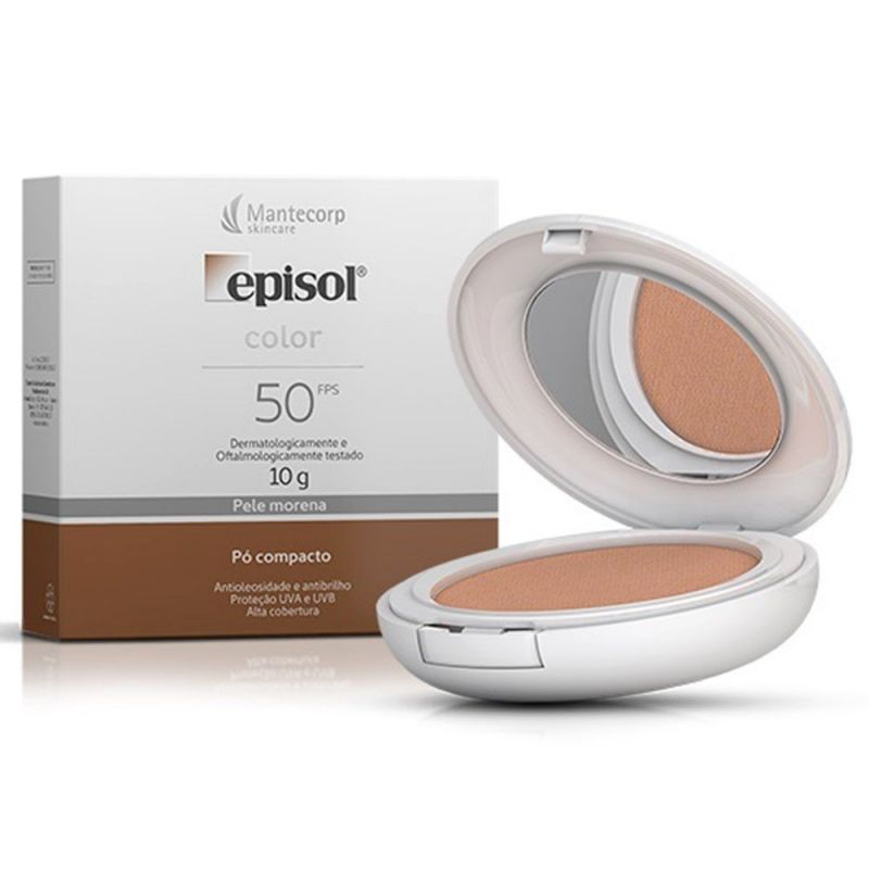 EPISOL COLOR BASE PO PELE MORENA FPS 50 10G 