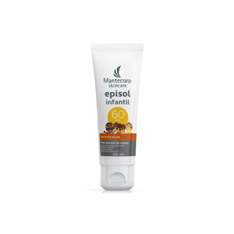 PROTETOR SOLAR EPISOL INFANTIL FPS60 COM 100ML