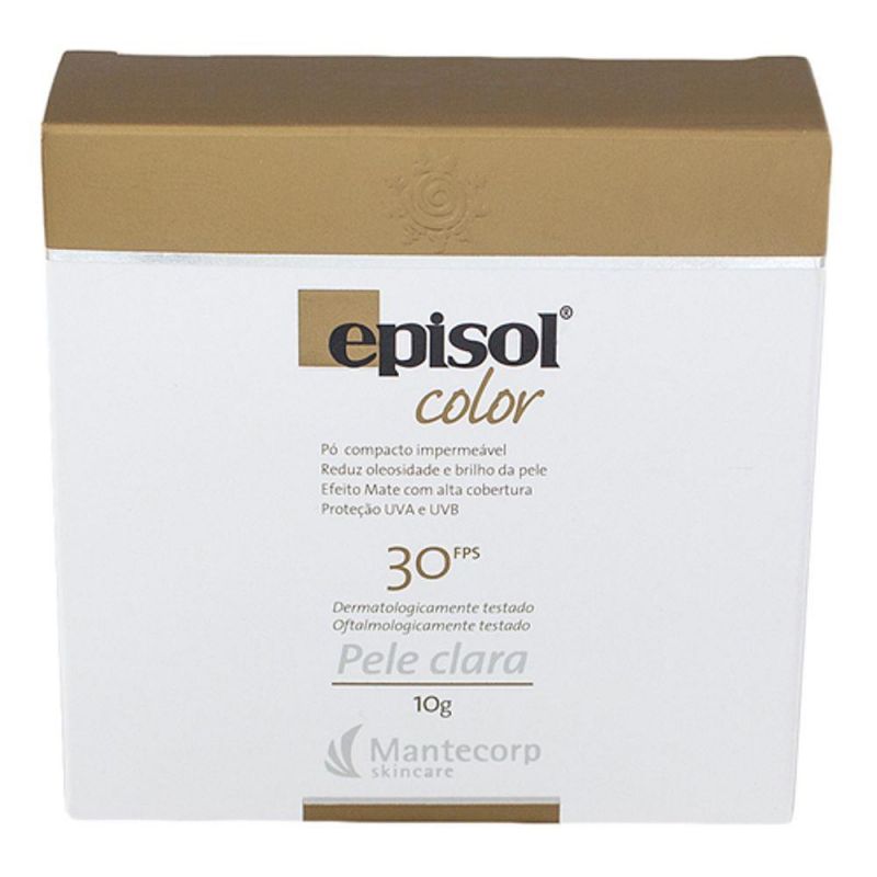 EPISOL COLOR FPS 30 PELE CLARA 10G