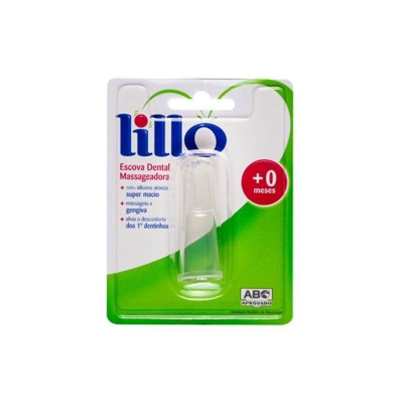 ESCOVA DE DENTE MASSAGEADORA SILICONE LILLO 
