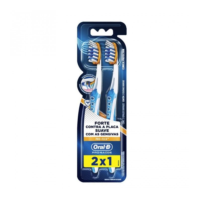 ESCOVA DENTAL ORAL-B CLINICAL PROTECTION LEVE2 PAGUE1