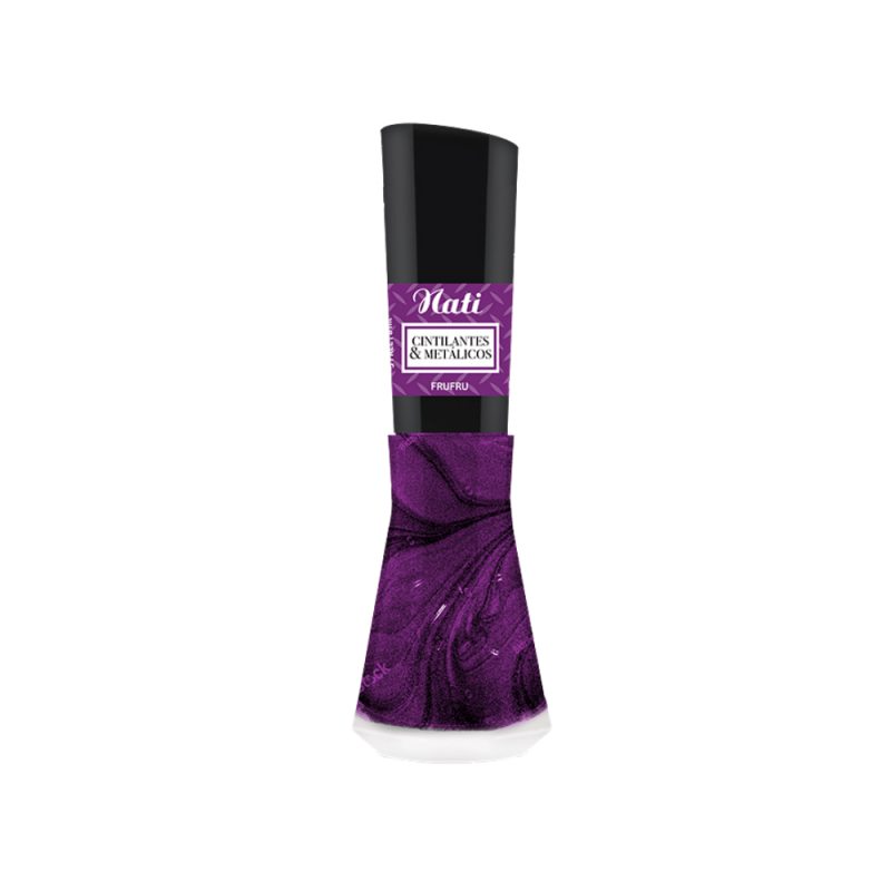 ESMALTE NATI 8ML CINTILANTES  METALICO FRUFRU