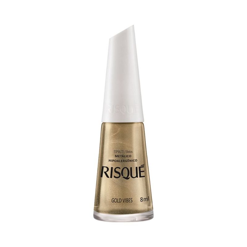 ESMALTE RISQUE  GOLD VIBES 8ML 