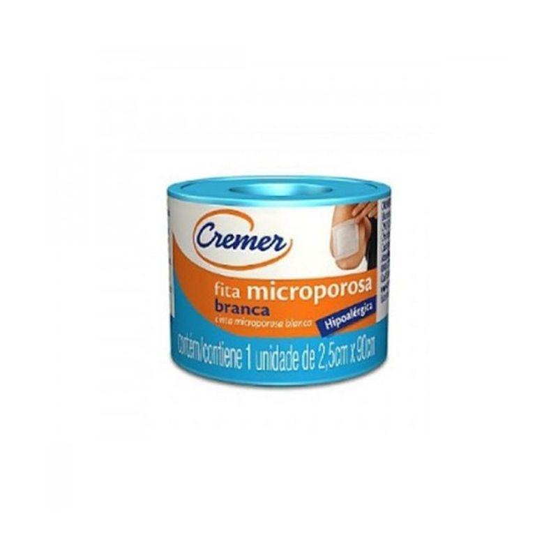 FITA MICROPOR BRANCA 2,5X0,9