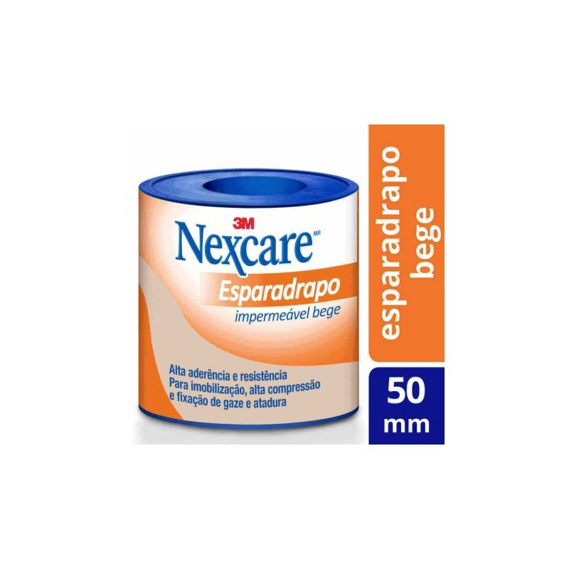 ESPARADRAPO NEXCARE IMPERMEAVEL BEGE 50X3M