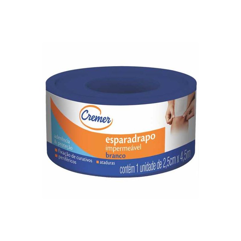 CREMER ESPARADRAPO IMPERMEAVEL 2,5X4,5 BRANCO