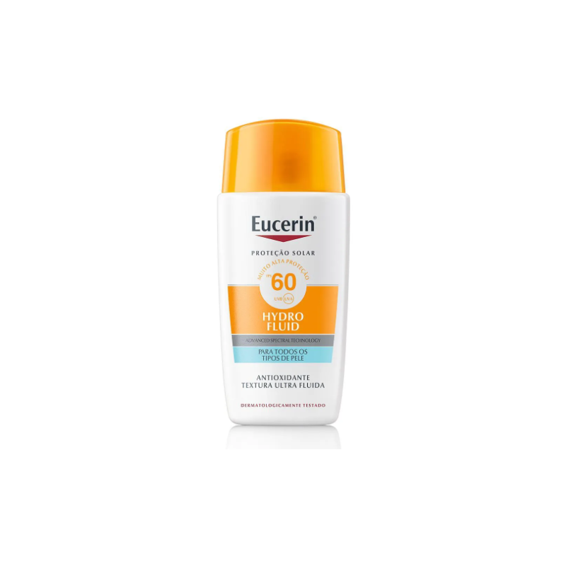 PROTETOR SOLAR FACIAL SUIN HYDRO FLUID FPS60 COM 50ML