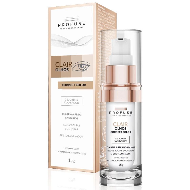 PROFUSE CLAIR OLHOS CORRECT COLOR GEL/CREME CLAREADOR 15G 