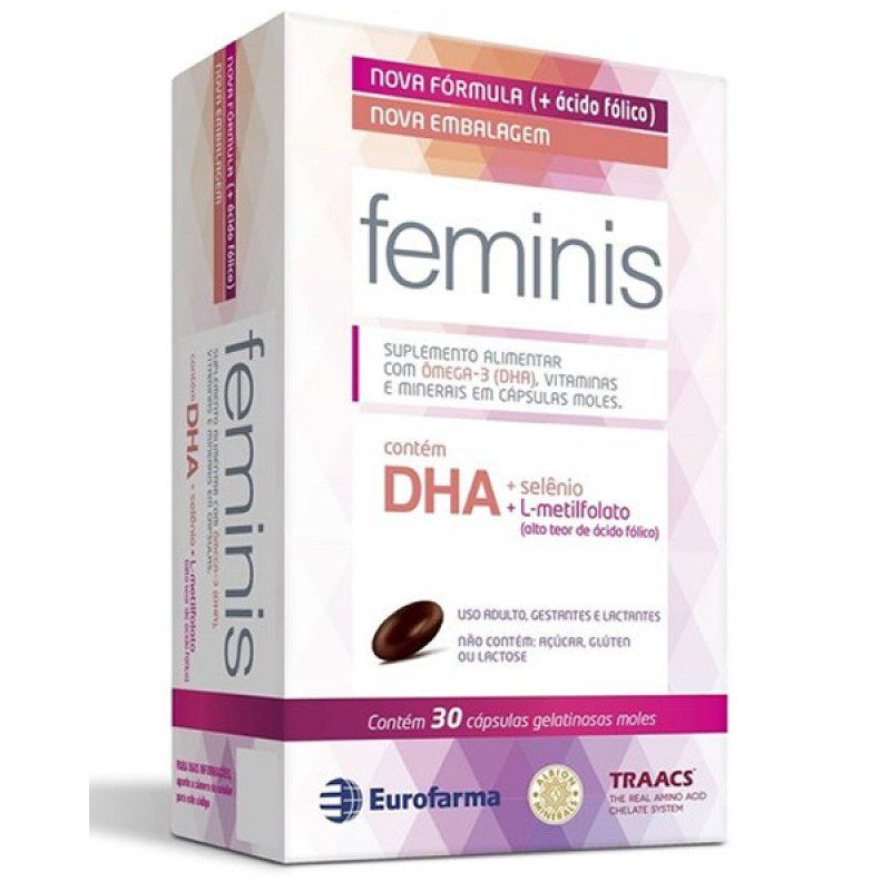 FEMINIS DHA COM 30 CÁPSULAS 