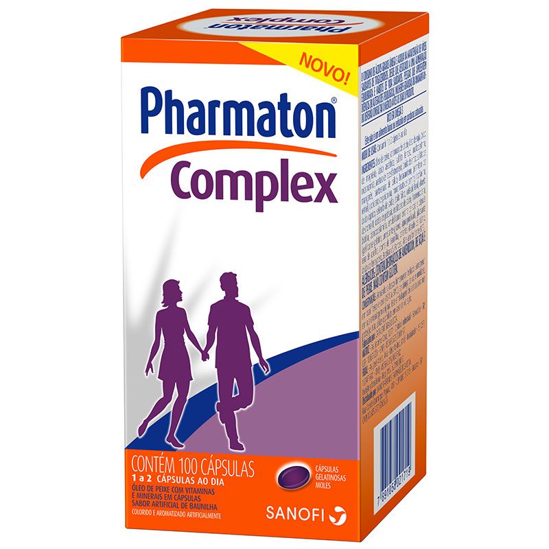 PHARMATON COMPLEX COM 100 CÁPSULAS 
