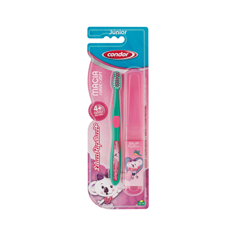 ESCOVA DENTAL INFANTIL CONDOR LILICA RIPILICA MACIA UNIDADE