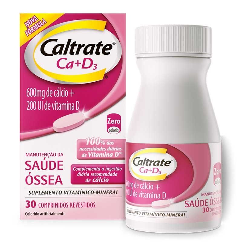 CALTRATE 600+D COM 30 COMPRIMIDOS