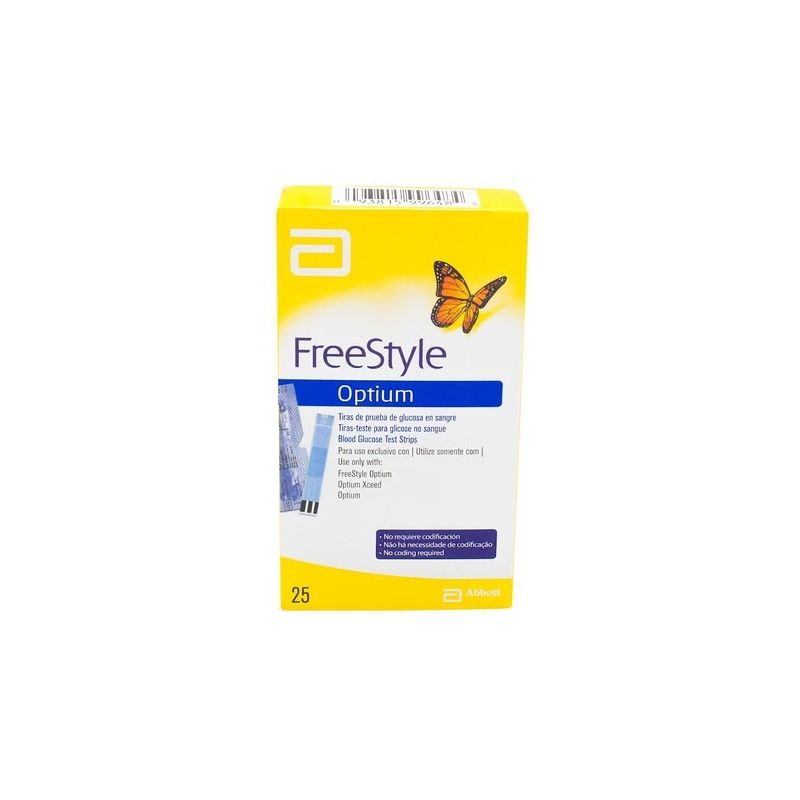 FREESTYLE OPTIUM COM 25 TIRAS