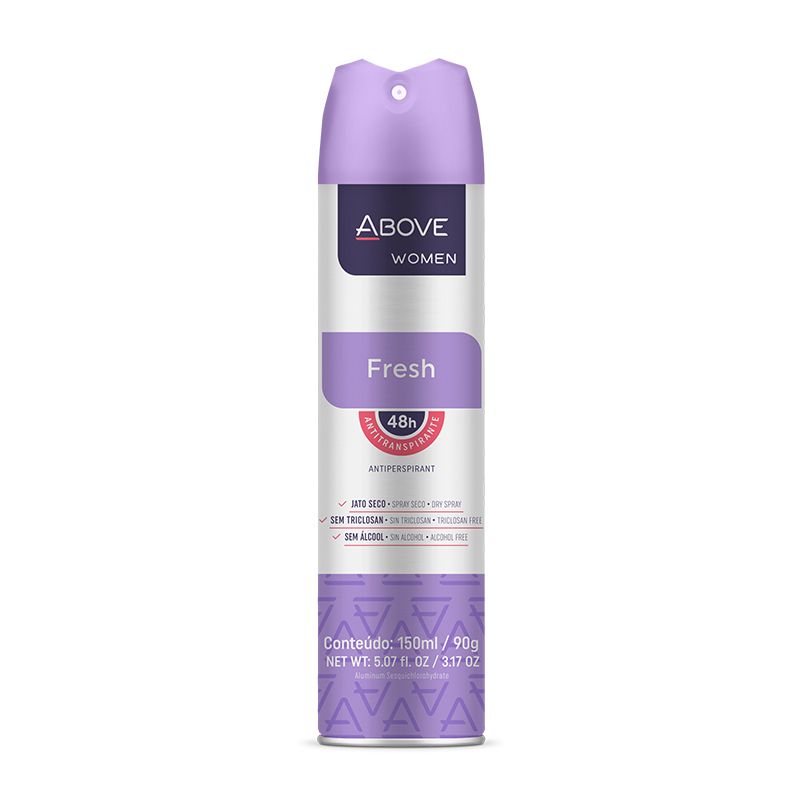DESODORANTE AEROSOL ABOVE WOMEN FRESH 150ML