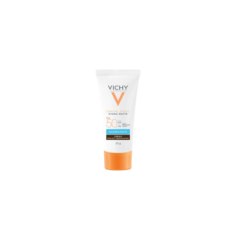 PROTETOR FACIAL CAPITAL SOLEIL HYDRA-MATTE FPS50 COM 30G
